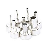 Reikoeppy ステーション8858デジタル熱風ブロワーBGAリワークはんだステーション用8個熱風ノズル