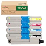 WATEDZ OKI用 TC-C4A TC-C4AK1 TC-C4AC1 TC-C4AM1 TC-C4AY1 (4色セット ブラック シアン マゼンタ イエロー) 互換トナーカートリッジ 対応機種：OKI C332 C332dn C332dnw MC363 MC363dn MC363dnw 印刷枚数：約3500枚ぐらい