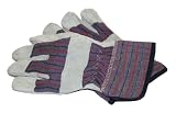 PIP WA4215A-AMZ Brahma Men's Large Glove Leather, Palm Grey, 3-Pack by PIP