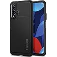 【Spigen】 Huawei nova 5T ケース Honor 20s / Honor 20 対応 TPU ソフトケース 耐衝撃 米軍MIL規格取得 衝撃吸収 指紋防止 薄型 軽量 ファーウェイ nova5T カバー シュピゲン ラギッド・アーマ