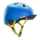 bern,バーン,子供用,ヘルメット,スケボー,スノボー,自転車,ジャパンフィット●NINO MATTE-BLUE VISOR付 VJBMBLV[VJBMBLV×XS-S(48-51.5cm)]