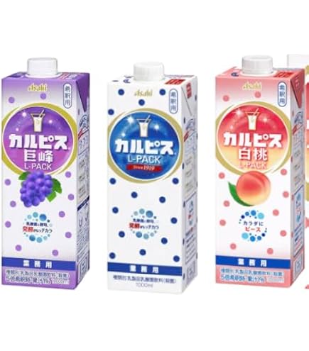 Amazon.co.jp: Calpis L Pack, 33.8 fl oz (1,000 ml), Calpis (6