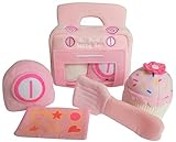 My First BakingベビーPlayset Plush Toy – Pretend Playキッチンセットガールズ0～36ヶ月( 5個) Hug the Belly
