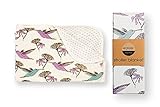 Milkbarn Stroller Blanket Hummingbird And Dot by MilkBarn