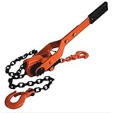 ワイヤー荷締機 CN1使用荷重 1 ton 調整代L MIN390　MAX1280 mm チェーン径 6 mm チェーン長さ m スリーエッチ HHH H