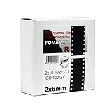 Foma Fomapan R100 白黒リバーサルフィルム 2x8mm ダブル8標準 10メートル
