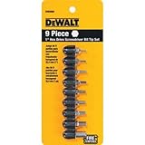 DEWALT DW2068 Hex Insert Bit Set, 9-Piece [並行輸入品]