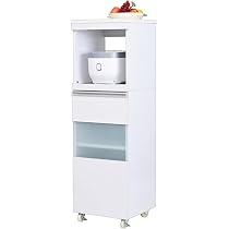 Amazon.co.jp: JKプラン 炊飯器ラック スリム 幅40 高さ 約 120