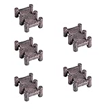 Fenteer 全7タイプ ミニチュア　フェアリー　ガーデン　マイクロ　風景　盆栽　ポット　装飾　園芸小道具 - 木製の橋