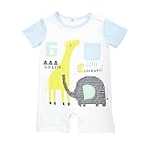 KISBINI ベビー 半袖ボディ ベビー 赤ちゃん ベビー服 男の子 女の子 ウェア ウエア ロンパース カバーオール カーターズ 3-12ヶ月 (6-9M)