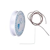 0.6ミリメートルワイドDIY手作りジュエリーアクセサリー弾性ロープビーズロープクリスタルフィッシュラインワイヤーElastane Thread