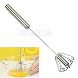 mazimark --ステンレスStirrer Whisk Mixingミキサー卵ビーターFoamer Hand回転キッチンツール