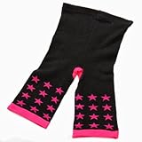 7分丈モンキースパッツ　ピンクホシ　80-105cm