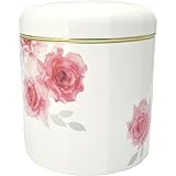 NARUMI Bone China 12面取赤バラ/7寸/骨つぼ 骨壺/骨入れ お墓 仏具/分...