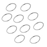 SONONIA 10個　3 X 25mm　シームレス溶接　304ステンレス鋼　ラウンド　Oリング