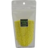 大和プラスチック:レインボーサンド小粒200g 黄