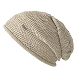CHARM 日本製 リネン100% メッシュ サマーニット帽 [ フリーサイズ/ベージュ ] 春夏 おしゃれ ビーニー