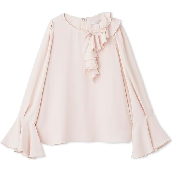 Amazon.co.jp: [セルフォード] ショルダーリボンハーフスリーブカット