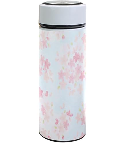 Amazon｜ミヤビヤ 水筒 500ml さくら柄 桜柄 サクラ柄 桜の花柄 花柄