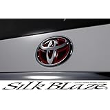 SILKBLAZE(シルクブレイズ) ヒートレッドエンブレムシート 170系クラウン ブラックベース HRO-T19BK