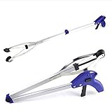 TBBSC Foldable Pick Up Reaching Claw-Reacher Grabber Suction Cup Grip 32" Heavy Duty Mobility Aid Pi