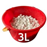 D.Stomo ろ過材 セラミック お魚/ハッピー ろ材 5L 3L 1L アクアリウム 浄化 硝化バクテリア 水質改善 淡水 海水 (3L)