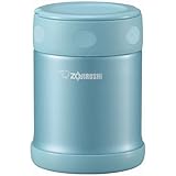 象印 ( ZOJIRUSHI ) ステンレスフードジャー アクアブルー 【350ml】 SW-EB35-AB