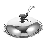 CRAFTHROU ポットカバー 鍋カバーの交換 フライパンの蓋カバー 万能鍋のふた 万能鍋の蓋 見えない鍋カバー フライパン金属蓋 パンメタルカバー 小さな鍋の蓋 調理器具の金属カバー ステンレス鋼