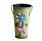 クリエイティブヴィンテージ金属の花瓶家の装飾