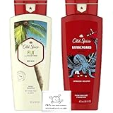 【2種セット 】オールドスパイス ボディウォッシュ フィジー 473ml + クラーケンガード 473ml ボディーソープ 正規輸入品 おまけ付き