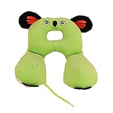 サクララ（Sakulala) ネックピロー 子供用車用 U字型枕 クッション ふわふわ トラベル ネッククッション 首枕 洗えるカバー 1-3歳まで