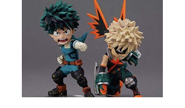 Amazon Co Jp 僕のヒーローアカデミア 爆豪勝己 緑谷出久 少年ジャンプ50周年 応募者全員サービス ワールドコレクタブルフィギュア Wcf ワーコレ ホビー 通販