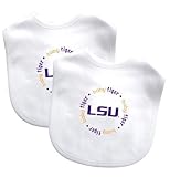Baby Fanatic Team Color Bibs, Louisiana State University, 2-Count by Baby Fanatic [並行輸入品]