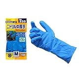 ニトリル耐油薄手(裏毛なし) 320 ブルー L