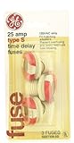 GE 25 AmpタイプS時間遅延ヒューズ( 3パック) # ge37325 – 3d