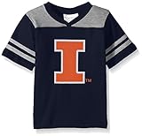 NCAA Illinois Illini幼児用男の子サッカーシャツ、ネイビー、2