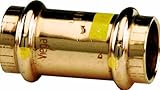 Viega 16123 ProPress G Copper Coupling with Stop 2-Inch P x P by Viega