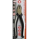 (業務用10個セット) ビクター EXペンチ（プロ向け） VP175B 175mm ホワイト＆ブラック 日本製