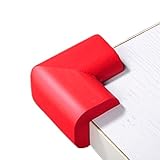 Paico Home Toddler Safty Protector Table Corner Guard NBR Foamed Material 6x3.5 CM - Red by Paico