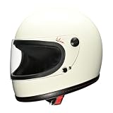 リード工業(LEAD) バイクヘルメット フルフェイス Klein クライン ホワイト Mサイズ (57-58cm未満) 着脱式内装 ワンタッチバックル 全排気量対応