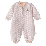エルフ ベビー(Fairy Baby)オーガニックコットンベビー肌着 パジャマ 長袖前開き冬用 柔らか 前開き 12M