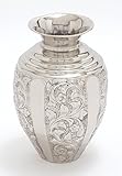 Deco 79 Aluminum Flower Vase, 11 by 17-Inch [並行輸入品]