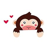 singleluciベビー保育園部屋新しいかわいい動物ウォールステッカーライトスイッチの装飾アート壁画 As the picture show Singleluci-125