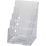 クルーズ カタログスタンド Ａ５ ４段 クリア １０個