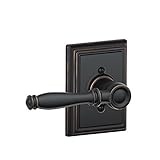 Schlage f170-bir-add Birmingham Singleダミードアレバーwith装飾Addison、 F170BIR716ADD