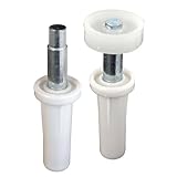 prime-line製品N 7265二つ折りドア上部ピボット、ガイドホイール、(2パック)