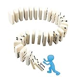 Dominoes Set , kicteroのセット28ダブル6ドミノゲームタイルwith Spinner , Building Blocks Racingゲーム