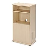 電源タップ＆ルーター収納スタンド 電話台 ルーター、ケーブルなどをきれいに収納できる収納ラック ルーター収納ボックス コードケース すっきり ハイタイプ ケーブルボックス ［100-DESK066］【サンワダイレクト限定品】【送料無料】