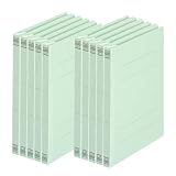 プラス フラットファイル 樹脂製とじ具 A5 縦 ブルー 10冊 NO.041N 78-095×10