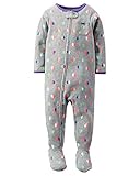 カーターズ Carter's パジャマ カバーオール 長袖 足つき キッズ 子供服 綿リブ100% 1-Piece Snug Fit Cotton PJs 5T (105-112cm)